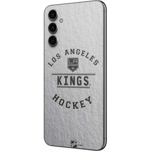 NHL Los Angeles Kings Black Text Galaxy A14 5G Skin